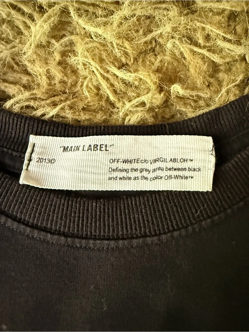 Off-White x Jordan Deadstock Tee with Red Arrow & Wing Logo